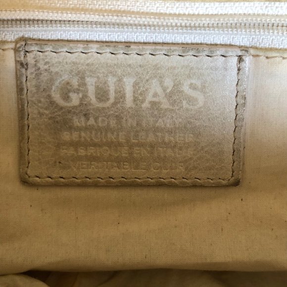 GUIA'S Italian Leather Handbag - Purse - Picture 5 of 5